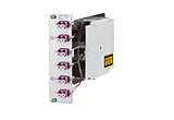 METZ CONNECT LWL-Frontplatte 6f LC-D OM4 1528S775061E 482,6mm(19), 3HE max:6f
