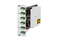 METZ CONNECT LWL-Frontplatte APC 6f LC-D 1528S976061E 482,6mm(19), 3HE OS2