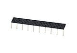 METZ CONNECT Querverbinder 4p sw steckb 850349-02 isol 4A m.Berühr.schutz
