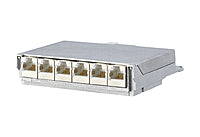 METZ CONNECT Patchpanel 6Ports 6Ports 860018-11-E Cat6 Schirm