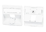 METZ CONNECT Zentralplatte RJ45 1f 860210-27-I ver-ws Schraubbef