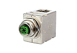 METZ CONNECT Modular-Kupplung 5 RJ45/M12 MWN911A115 Buchse/Buchse Schirm abgew