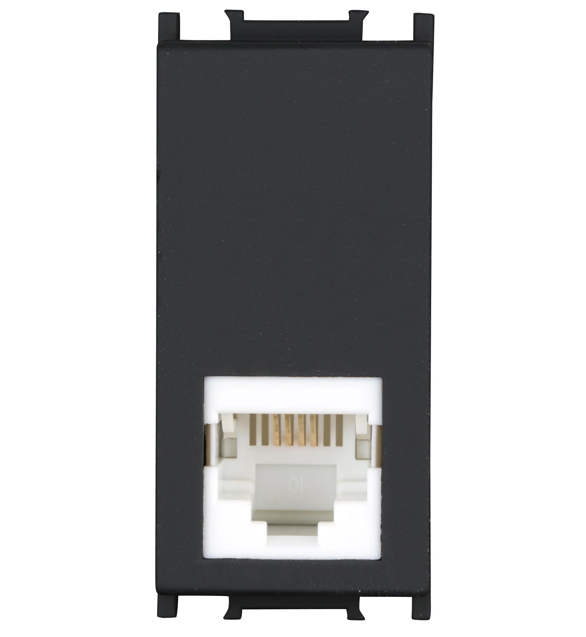 Telefondose RJ11 1M, schwarz