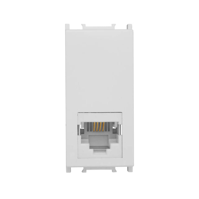 Telefondose RJ11 1M, weiß