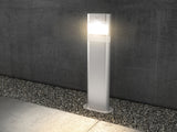 THEBEN LED-Pollerleuchte 8,5W IP55 3000K theLeda D BL AL 760lm alu alu Gl_opal