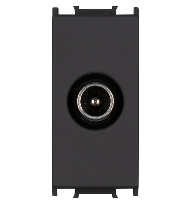 TV Enddose 1M 1dB, schwarz