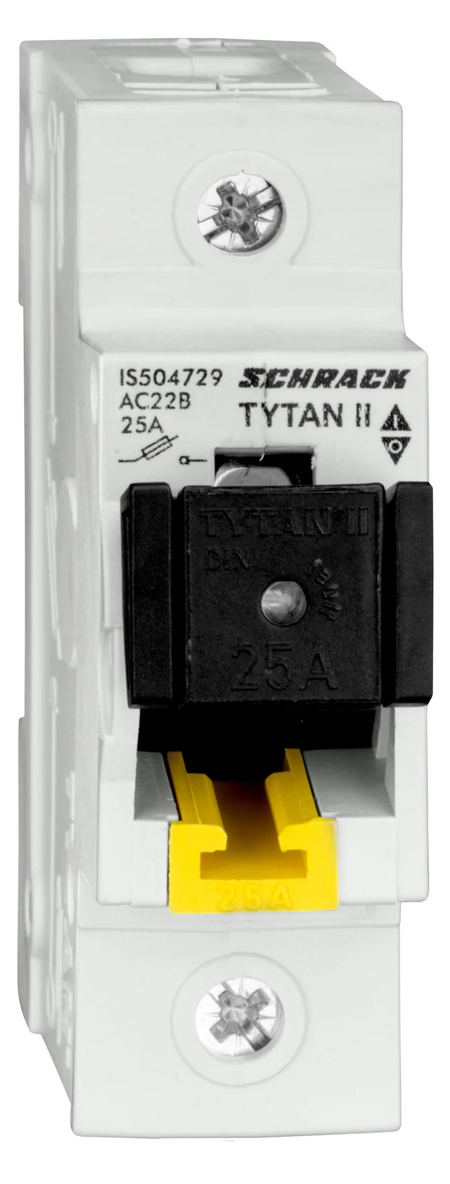 TYTAN II, D02-Lasttrennschalter 1-polig, komplett, 25A
