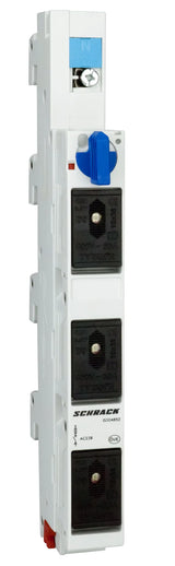 TYTAN R, D02-60mm Sicherungslastschaltleiste, 63A 3+N