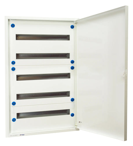 Unterputz-Verteiler 5x24TE mit Türe inkl. Mauerwanne