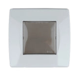 UP-Klappgehäuse, IP55, 2M, transparenter Deckel, weiß