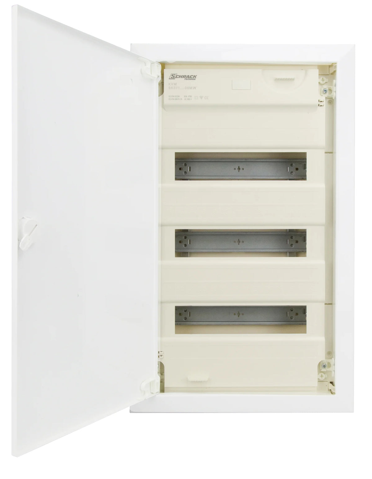 UP Wohnungsverteiler KVM 3-r. 36/42TE - Mauerwerk Rahmen fl.