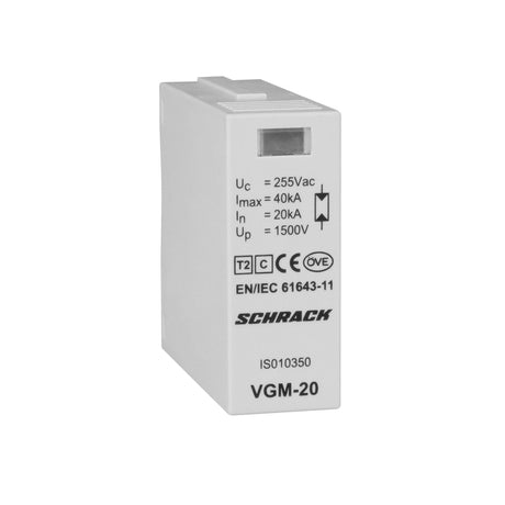 Vartec Funkenstreckenmodul TII, VGM - 20kA