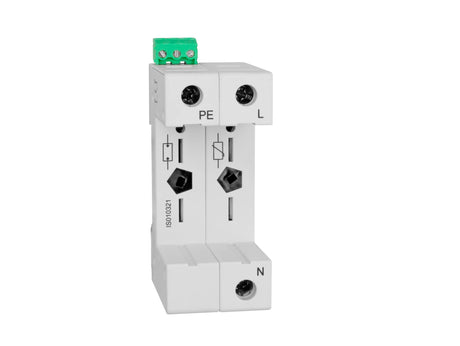 Vartec TII, Sockel 1+1 (für 1 VVM, 1 VGM), mit Hilfskontakt