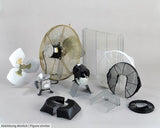 Belüftungseinheit 120W/400V/1Ph 406mm Flügeldurchmesser                *