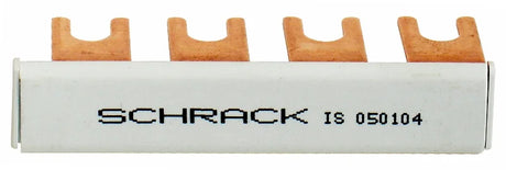 Verschienung 4-fach, isoliert, für TN-S-, TT-System (10er-Pack)