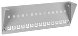 Vertikales Gestell 19", 2HE, RAL7035