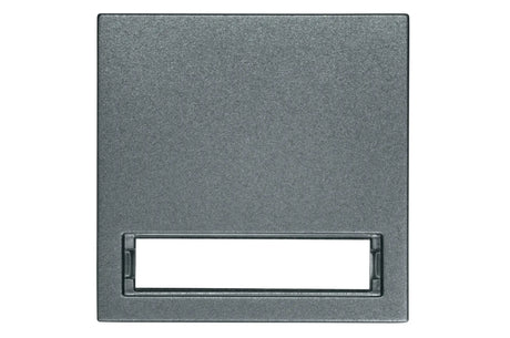 Wippe 50 mit beleuchtetem Schriftfeld, anthrazit (10er-Pack)