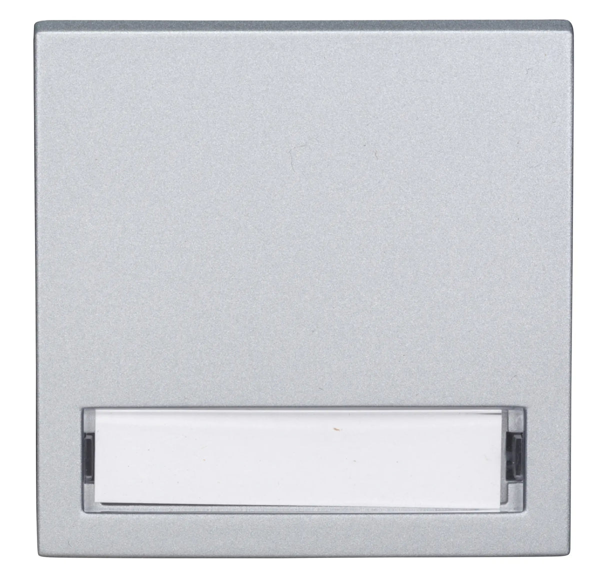 Wippe 50 mit beleuchtetem Schriftfeld, Silber (10er-Pack)