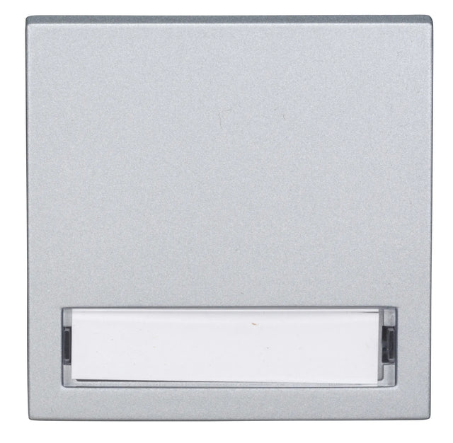 Wippe 50 mit beleuchtetem Schriftfeld, Silber (10er-Pack)