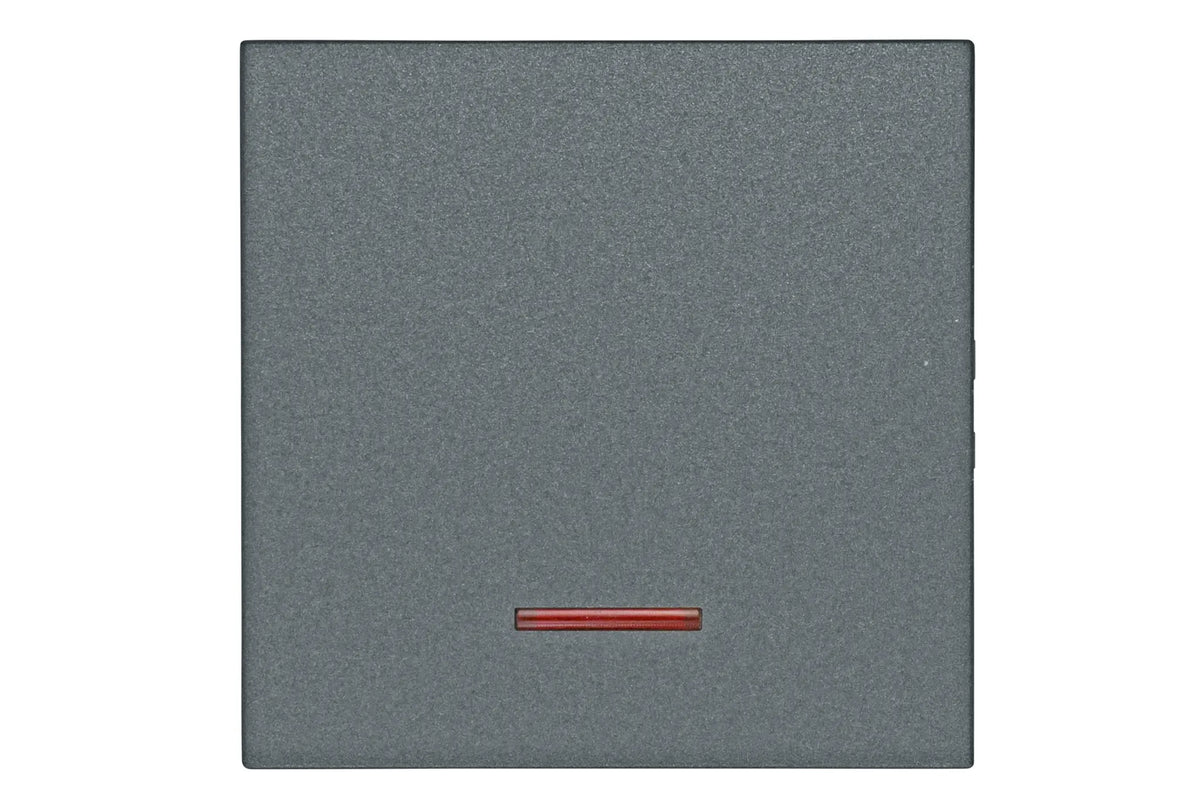 Wippe 50 mit roter Linse, anthrazit (10er-Pack)