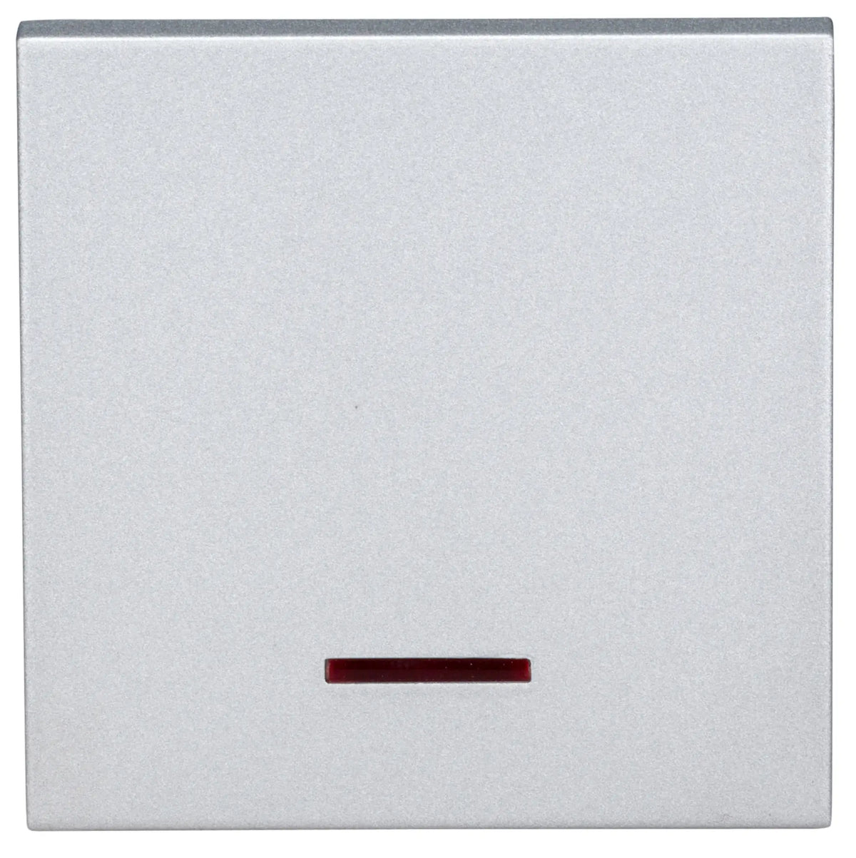 Wippe 50 mit roter Linse, Silber (10er-Pack)