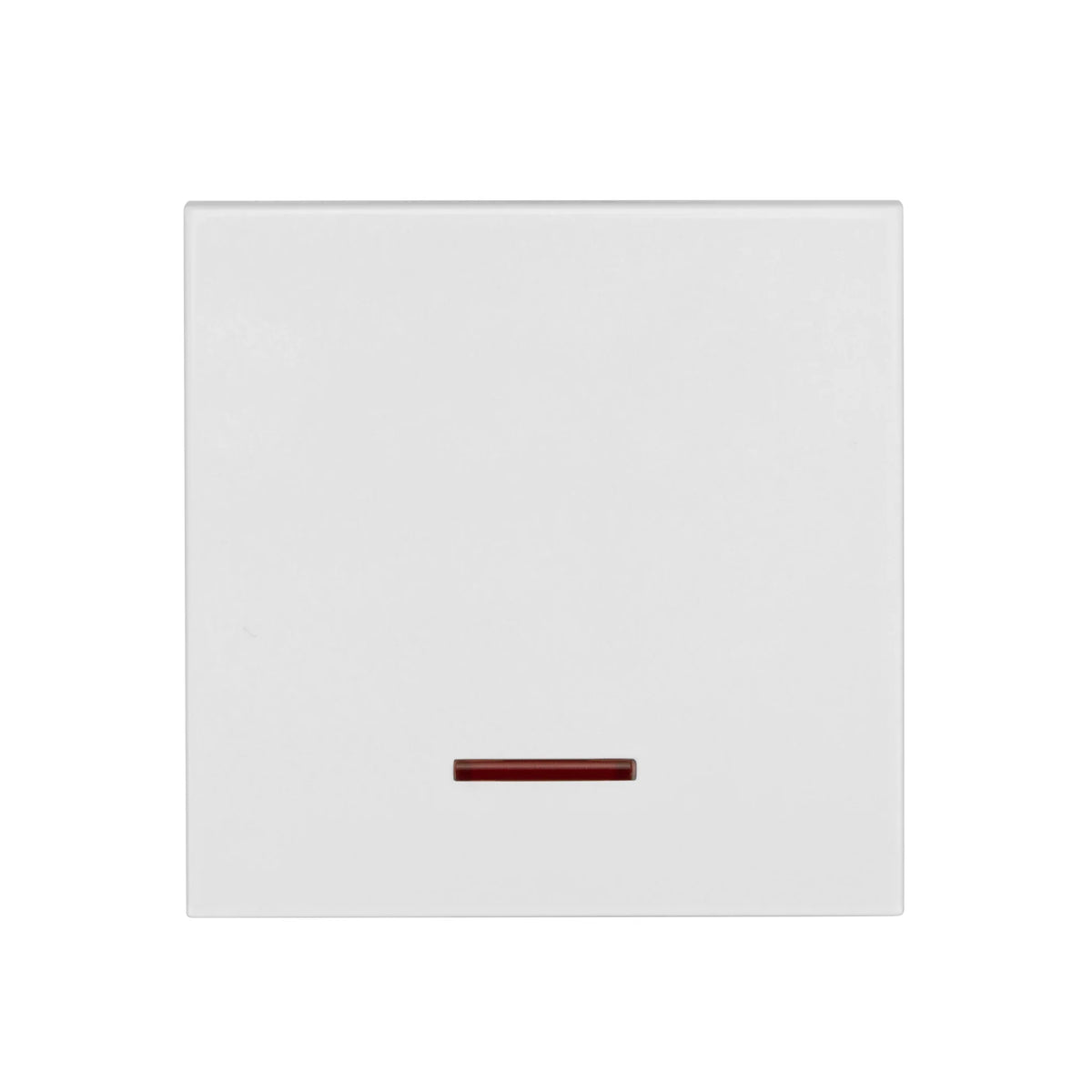 Wippe 50 mit roter Linse, weiß (10er-Pack)