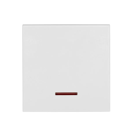 Wippe 50 mit roter Linse, weiß (10er-Pack)