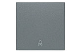Wippe 50 mit Symbol Glocke, anthrazit (10er-Pack)