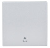 Wippe 50 mit Symbol Licht, Silber (10er-Pack)