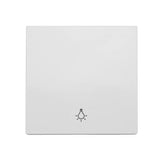 Wippe 50 mit Symbol Licht, weiß (10er-Pack)