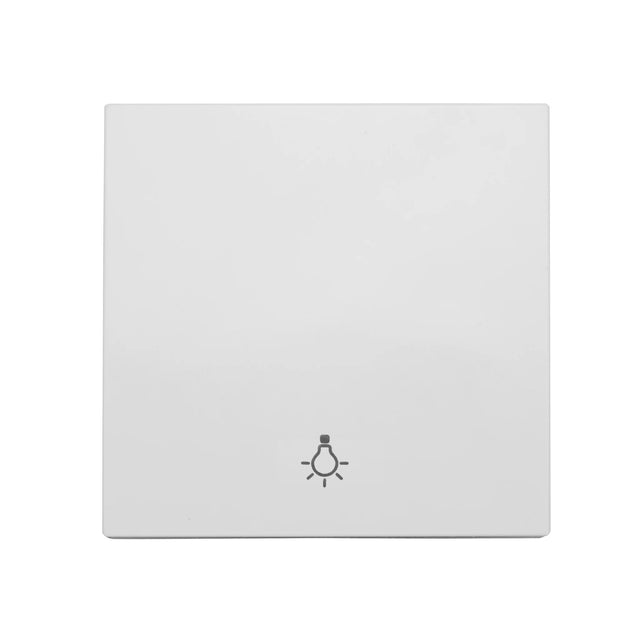Wippe 50 mit Symbol Licht, weiß (10er-Pack)