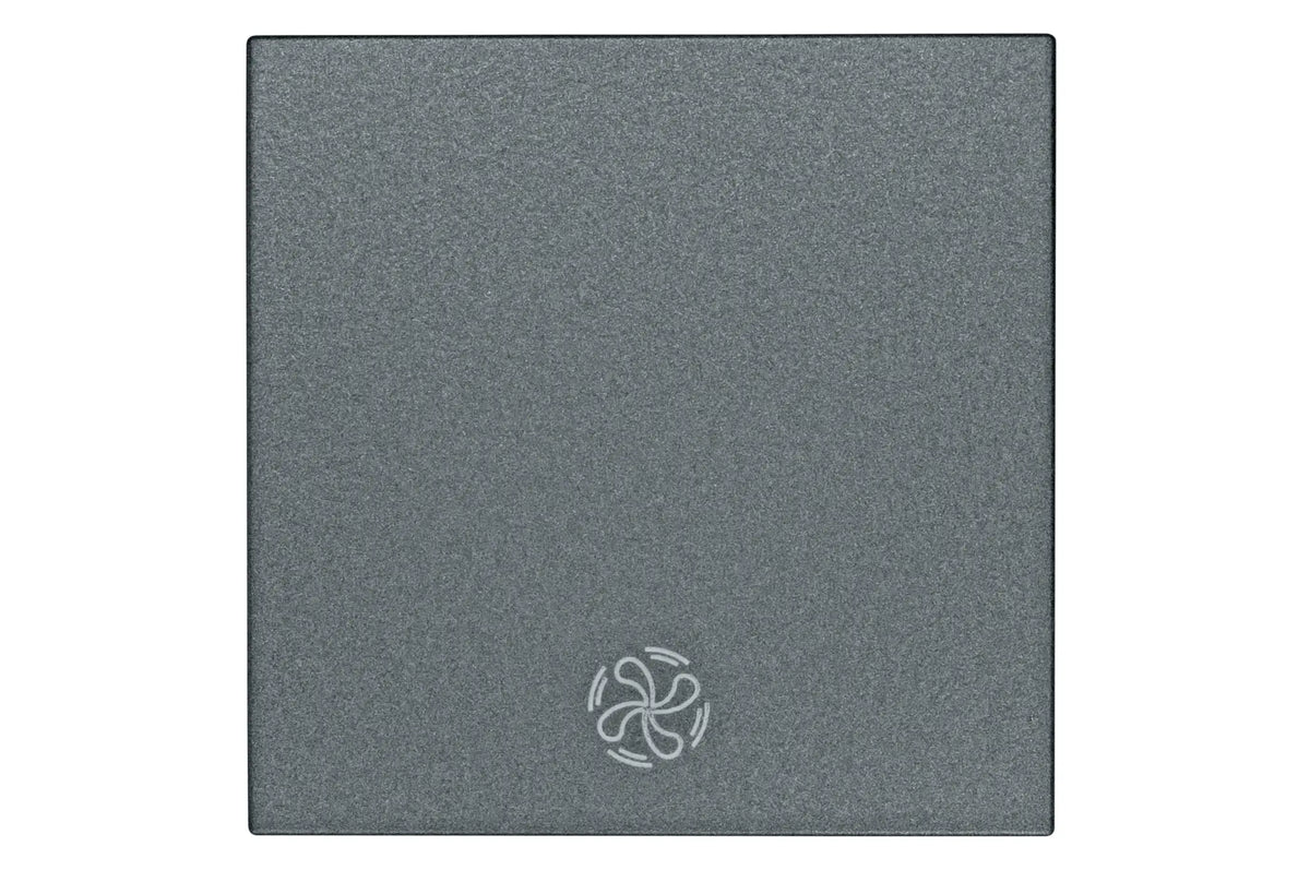 Wippe 50 mit Symbol Lüfter, anthrazit (10er-Pack)