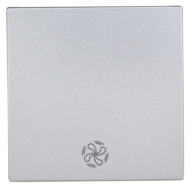 Wippe 50 mit Symbol Lüfter, Silber (10er-Pack)
