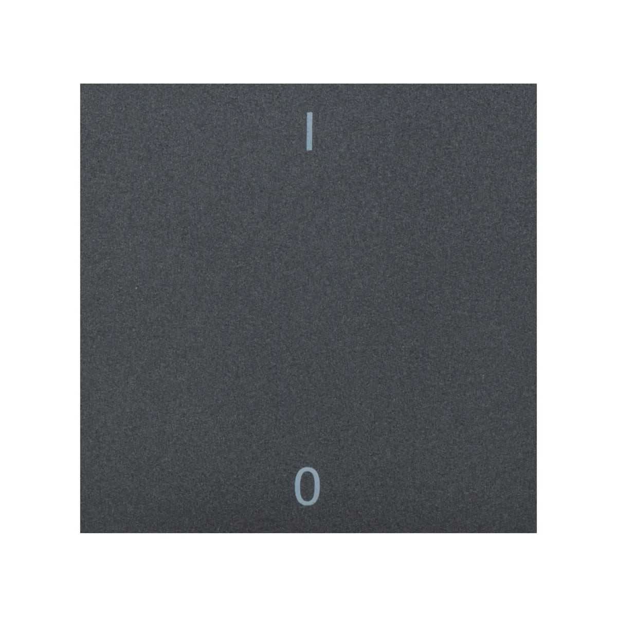 Wippe 50 mit Symbolen I/0, anthrazit (10er-Pack)