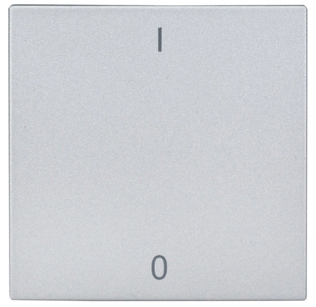 Wippe 50 mit Symbolen I/0, Silber (10er-Pack)