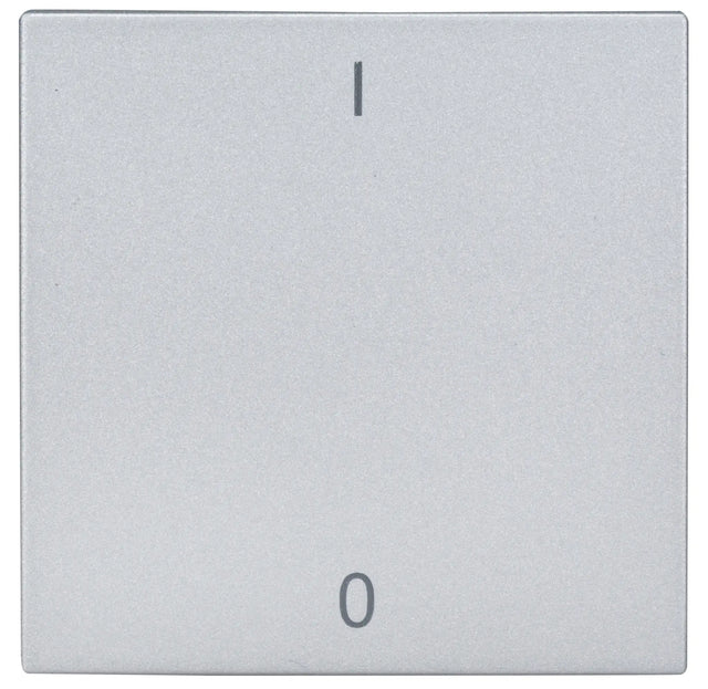 Wippe 50 mit Symbolen I/0, Silber (10er-Pack)